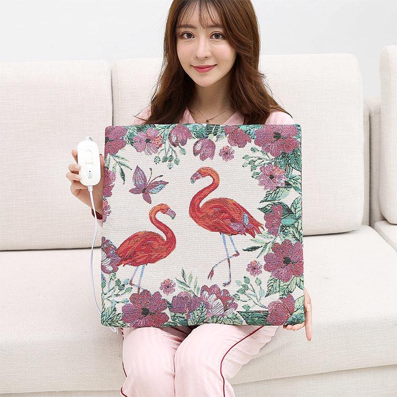 Removable and Washable Electric Seat Cushion Office Heating Seat Cushion Small Heating Pad Temperature Regulating Electric Seat Cushion