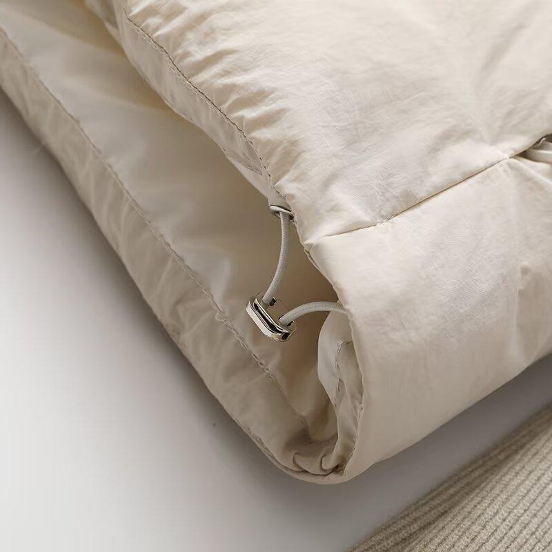 2024 Winter Women's European & American Style Patchwork Long Sleeve Cotton-Padded Jacket