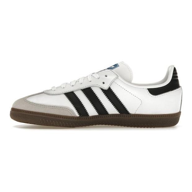 adidas Scarpe da ginnastica per bambini Samba OG K Bianco Nero Gum Cloud-Bianco Core-Nero IE3677