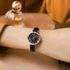 Retro Style Women'S Watch Small Plate Light And Thin Student Exam Watch Waterproof Quartz Belt Watch