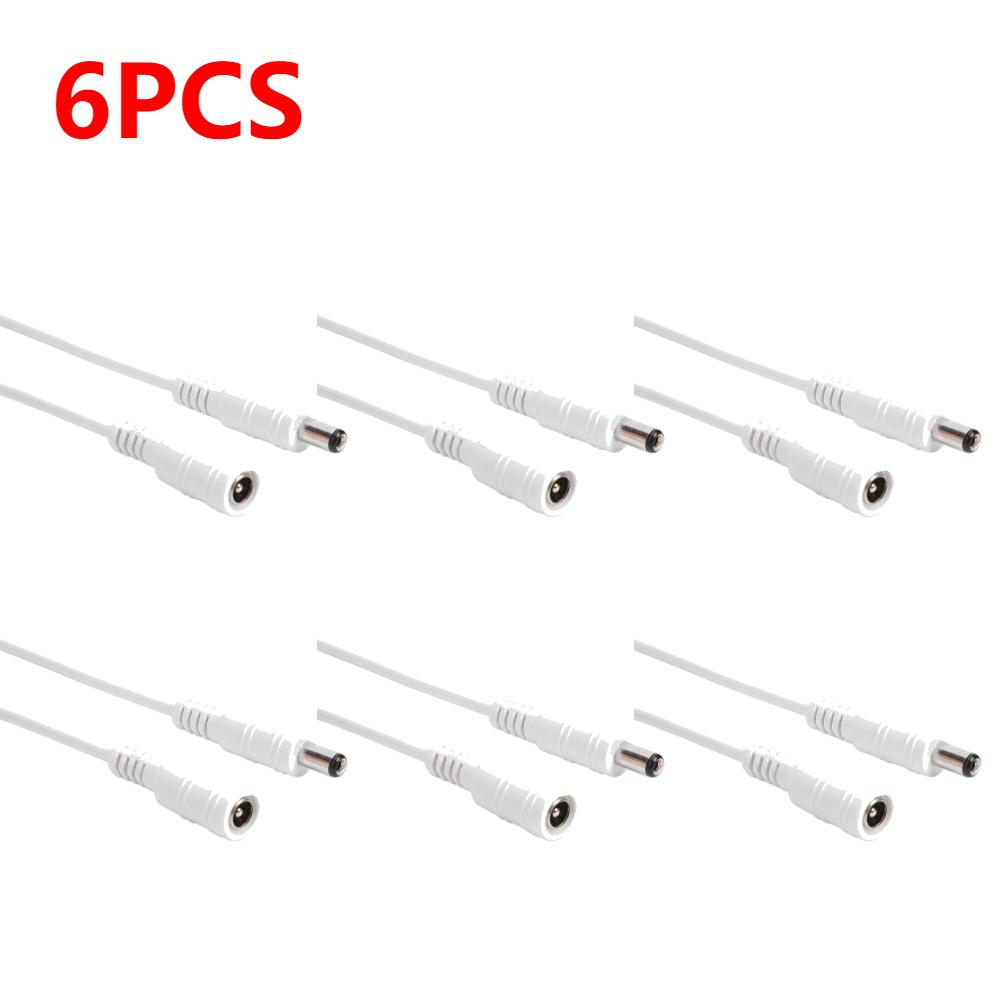 1-10PCS DC 12V Extension Power Cable 0.5/1/2/3/5/10m Power Extension Cord Cables for Wifi/AHD/IP Security Cams CCTV Camera