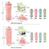 Creative High-Temperature Resistant Silicone Folding Water Cup - Portable, Large Capacity Travel Sports Bottle