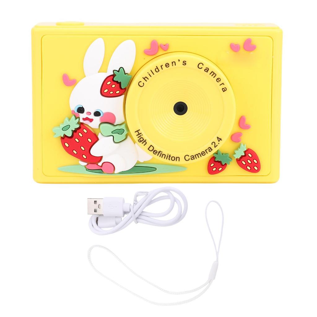 Digital Camera 2.4in Screen Dual Lens 48MP HD Photo 1080P Video Multi Filters Games MP3 Rechargeable Kids Camera