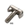 X7JF Durable Stainless Steel Battery Cable Terminal Connectors Top Post Positive Negative Car T-Bolt Replacement 19116852