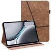 For OnePlus Pad 2/Pad Pro Case Line Imprinted PU Leather Card Holder Tablet Stand Cover