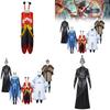 Nezha Cosplay Costume For Anime Roleplay With Soft Spandex Fabric For Teens And Adults