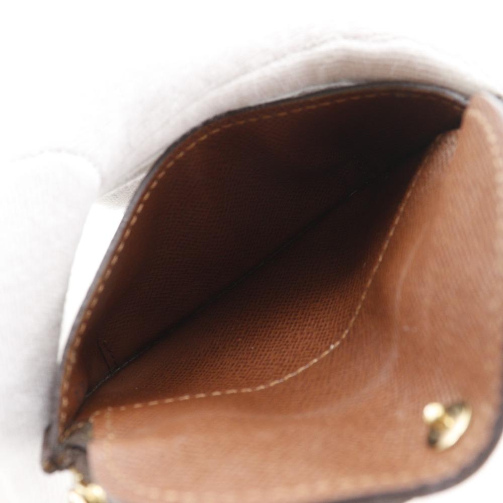 LOUIS VUITTON portomone shilling Coin Purse M60025 Monogram Rare rare Monogram canvas Women Used