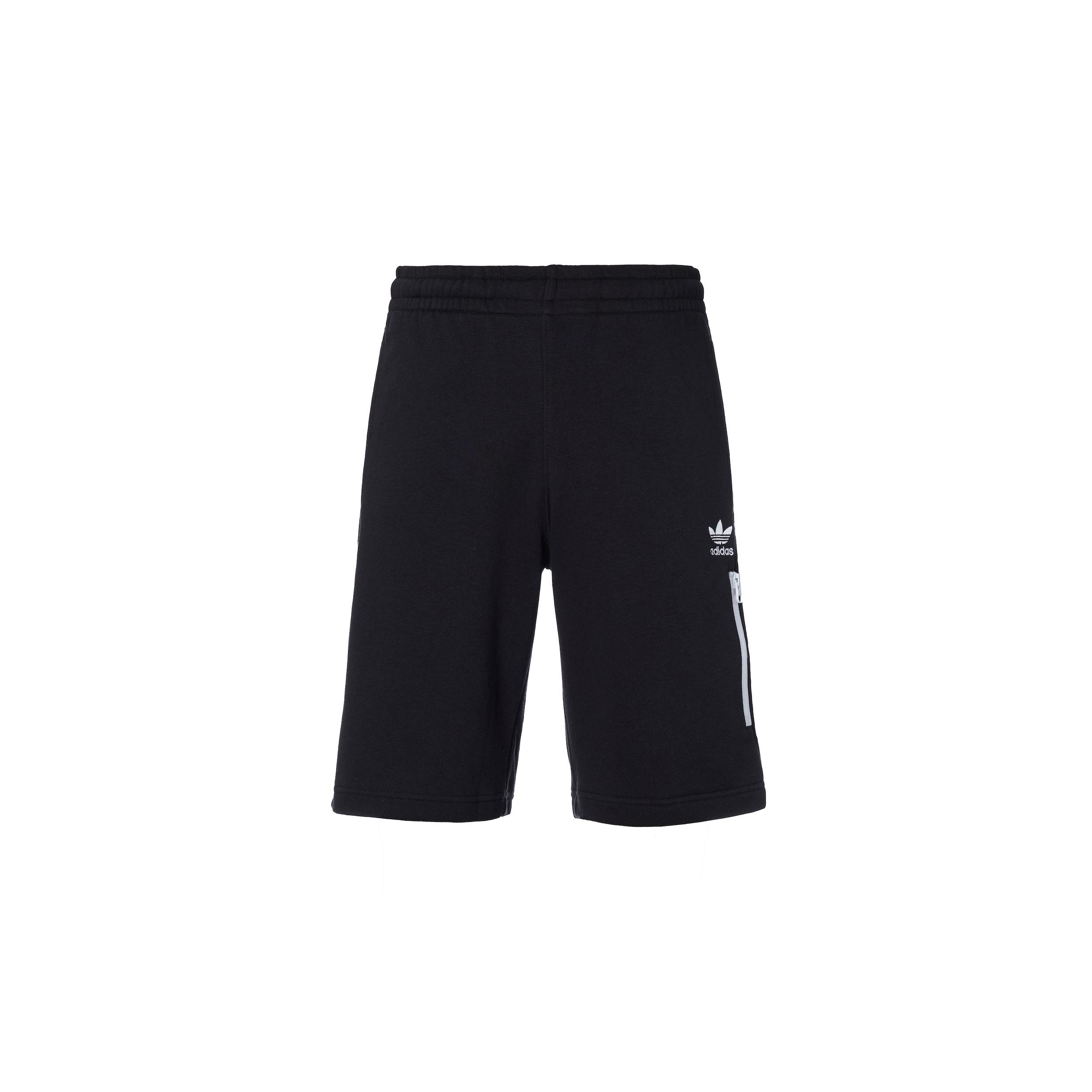 adidas originals Side Webbing Logo Printing Sports Shorts Black Men s DX4230 L