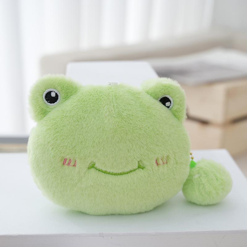 Cartoon Adorable Plush Toy Brooches Frogs Bunnies Pandas And Pink Pigs Bag Accessories