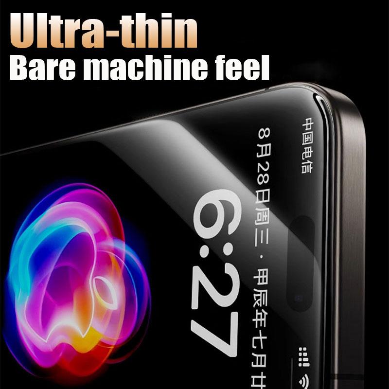 5 stk. herdet glass til iPhone 11 12 13 14 15 16 Pro Max 13 Mini skjermbeskytter til iPhone Xr Xs Max 7 8 Plus SE 2020 glass