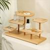 Multi-Layer Jewelry Storage Rack Decorative Wooden Display Stand Wooden Display Rack  Home Decor