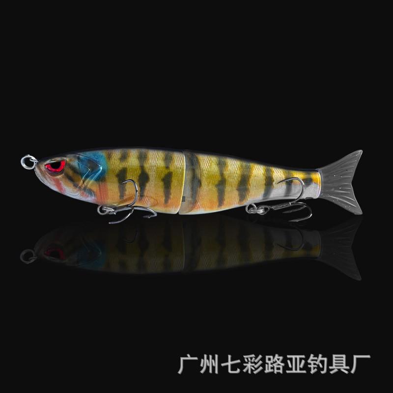 Multi-Jointed Topwater Jerkbait Lure 65g/19g With Rattling Beads 3X Treble Hook Sea Freshwater Bass Pike Fishing
