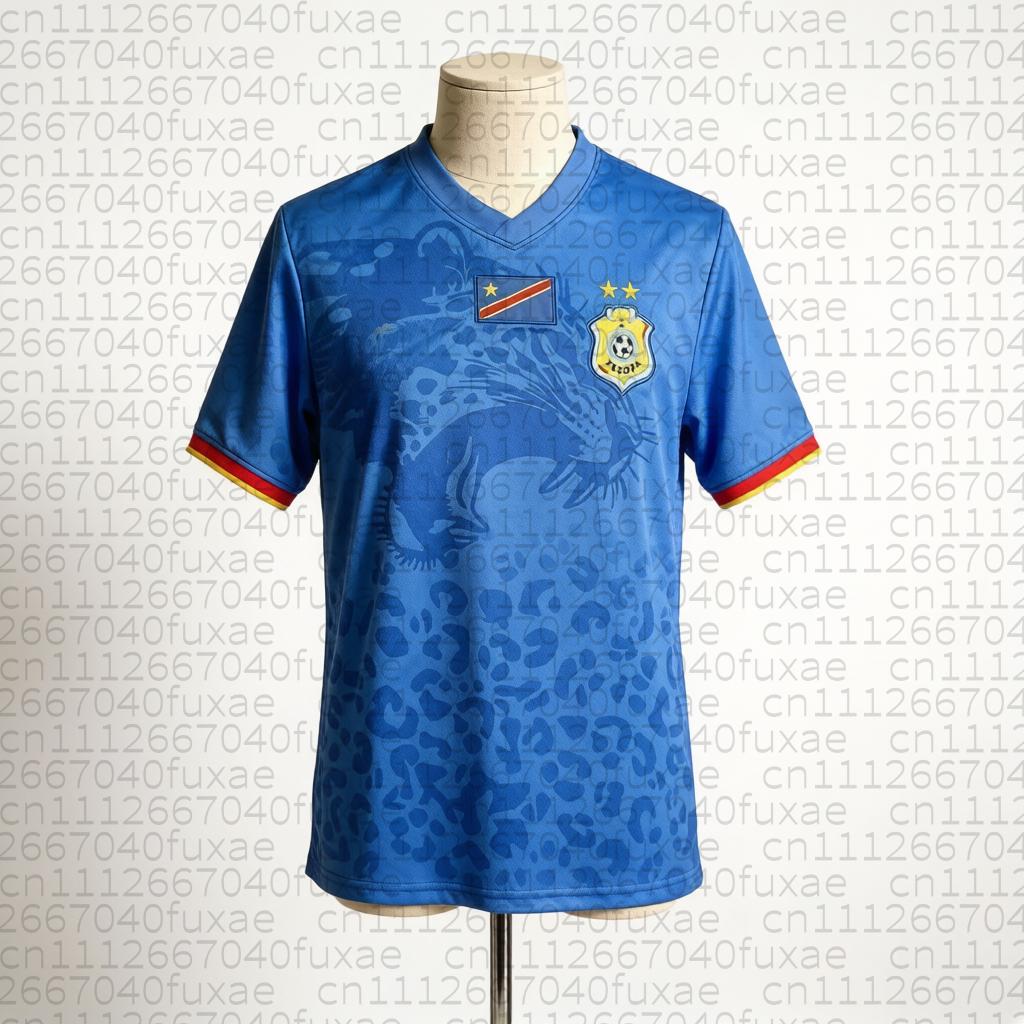 Congo National Team Away Jersey,Breathable, Quick Drying Thai Version Sports Football Jersey, On Field Training Family Matching