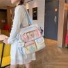 New Sweet and Cute Girl Ulzzang Cartoon Ita Bag Preppy Style Large Capacity Hand Tote Bag Casual One-shoulder Crossbody Bag