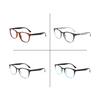 TUREZING Round High Quality Optometry Glasses for Men Women 0 to +6.0 Vision Correction