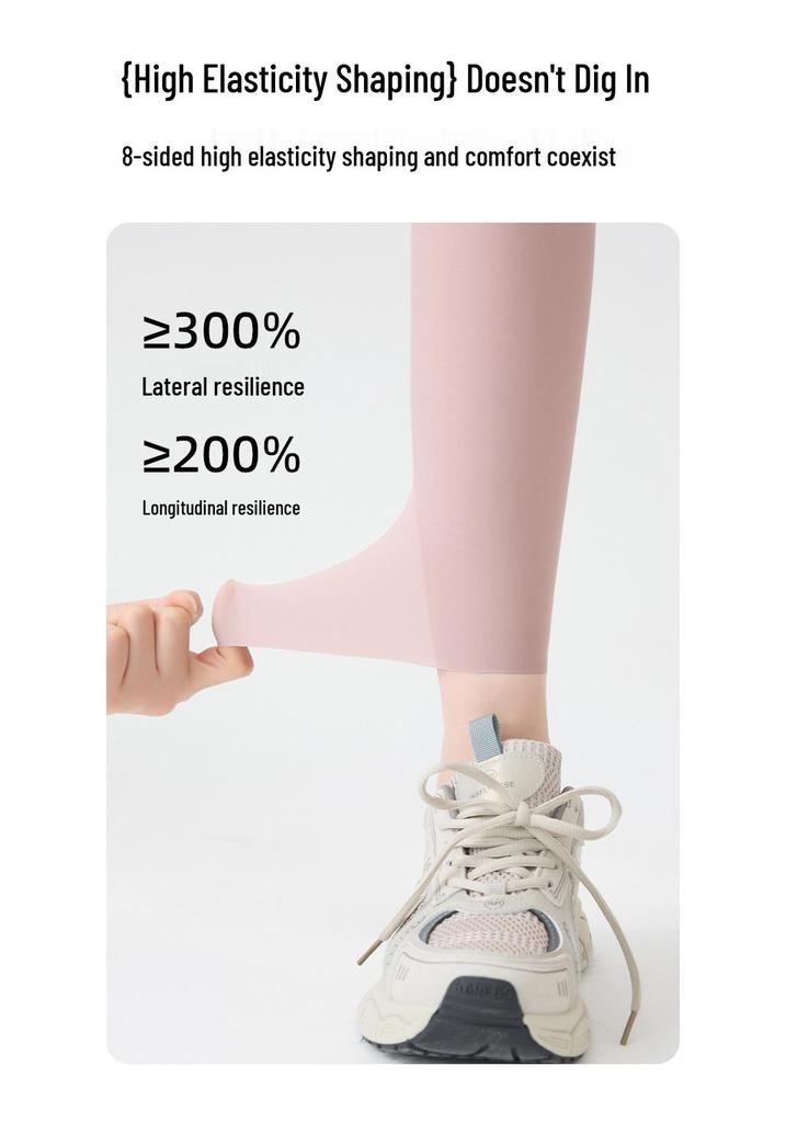 Shark Women's Tummy Control Butt Lift Yoga Pants - Plus Size Footed Leggings with No Awkward Lines