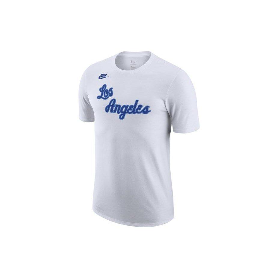 Nike T Shirts Men's White Crew Neck Moderate Straight Fit CT9926-100