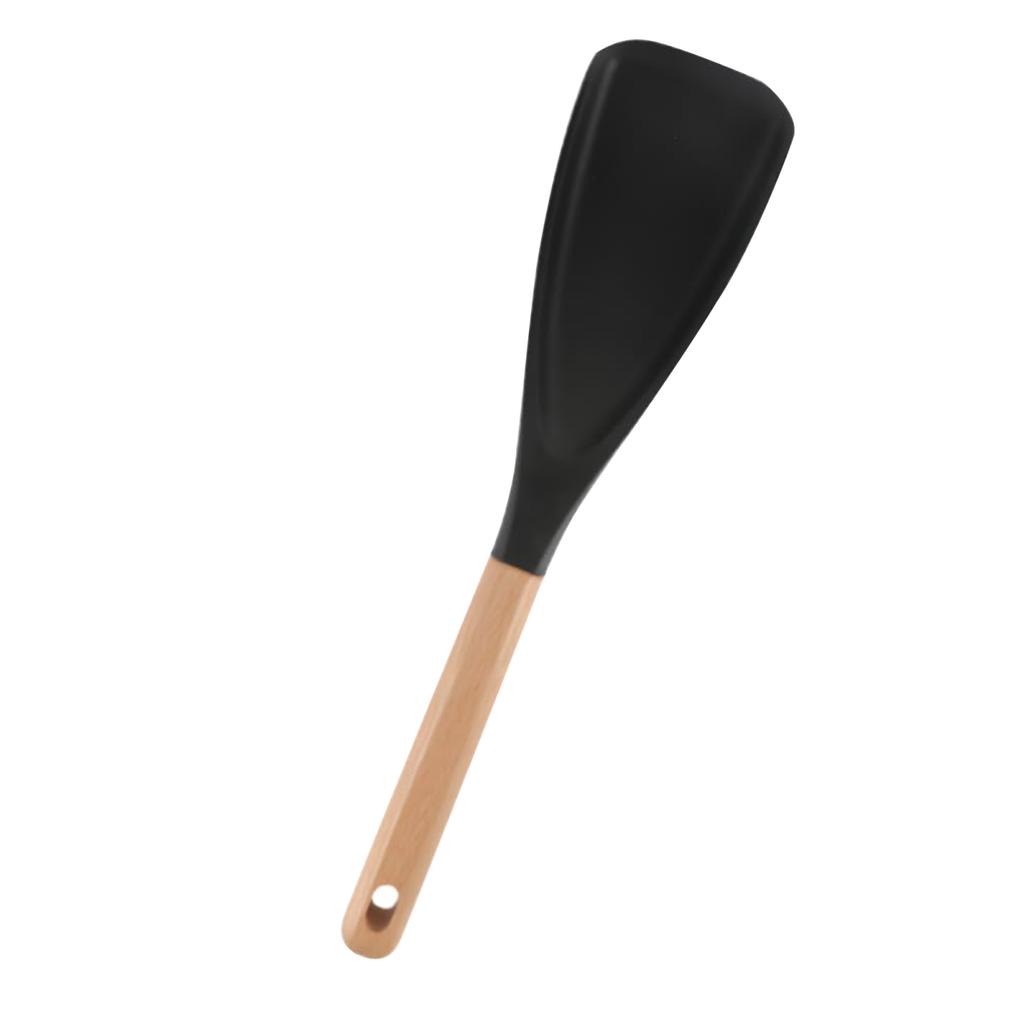 Yousheng Silicone Cooking Spoons Food-Grade Kitchen Spatula Heat Resistant Non-Stick Spatula Spoon for Stirring And Serving