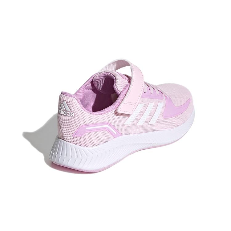 Adidas Neo Runfalcon 2.0 Breathable Low top Kids' Running Shoes Pink Children Aged 3 7 Years Old FZ0119