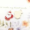 Christmas Oil Drip Alloy Small Pendant Bracelet Necklace Pendant Handmade Diy Material Jewelry Accessories