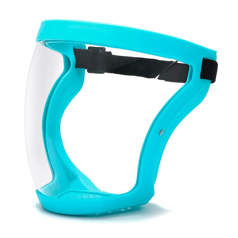 Children's Full Face Protection Mask with Anti-Fog Spherical Visor and Anti-Splash Goggles