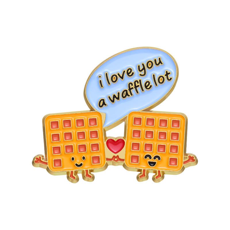 

Inspired Delightful Cartoon Dumpling Brooch Alloy Badge Perfect Personalization For XZ9905