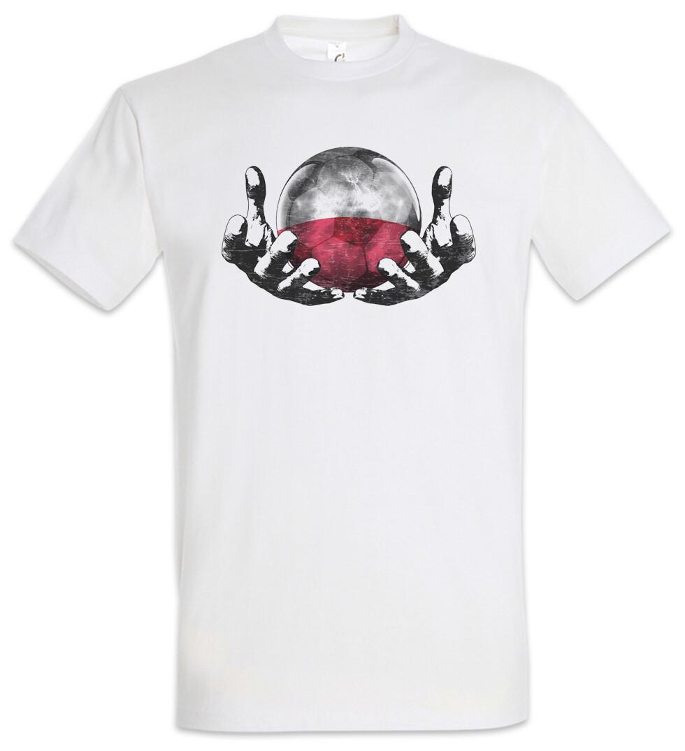 Poland Football Magic Ball Men s T-Shirt Mens Womens Tees Top Poland Polish Polish Flag Polish 2XL
