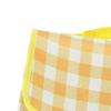 Picnic Blanket Waterproof Damp Proof Thickened Nonwoven Foldable Portable Gingham Picnic Mat for Beach Camping Yellow