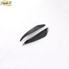 2XCarbon Fiber Rear Fog Lamp Light Eyebrow Cover Trim For Toyota BZ4X