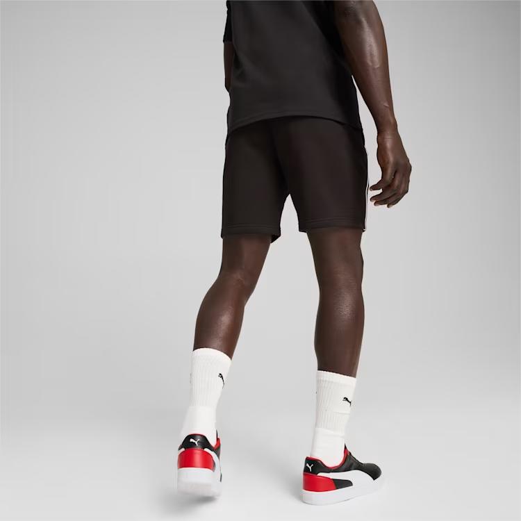 Puma Scuderia Ferrari Race Shorts Fashion Windproof Racing Pants Men Shorts Black 627051-01