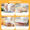 Air Vacuum Sealer Pump Automatic Food Sealing Pump USB Rechargeable Sealer Pump For Food Handheld Dry/wet Food Sealer Pump
