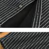 Winter Warm Men Shirt Daily Casual Men Tops Korean Style Striped Fleece Shirt Lapel Collar Brushed Button Up Shirt
