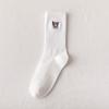 Cute Autumn Winter Women's Cotton Cartoon Anime Mid-tube Socks For Couples