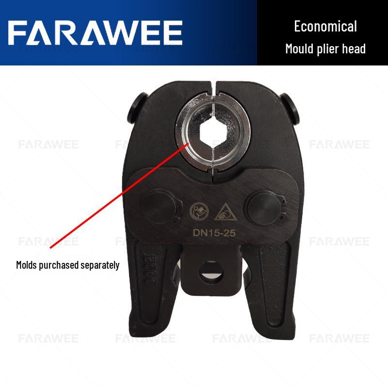 ZUPPER PZ-1550 Stainless Steel Cordless Electric Pipe Press Tool by Jūlì Tools