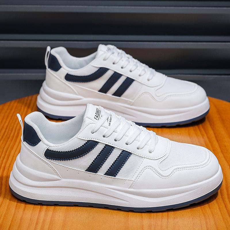 Menns Fritidsmote Fire Sesonger Studenter Komfortable Joggesko Gutter Trendy Myk Såle Pustende Sko