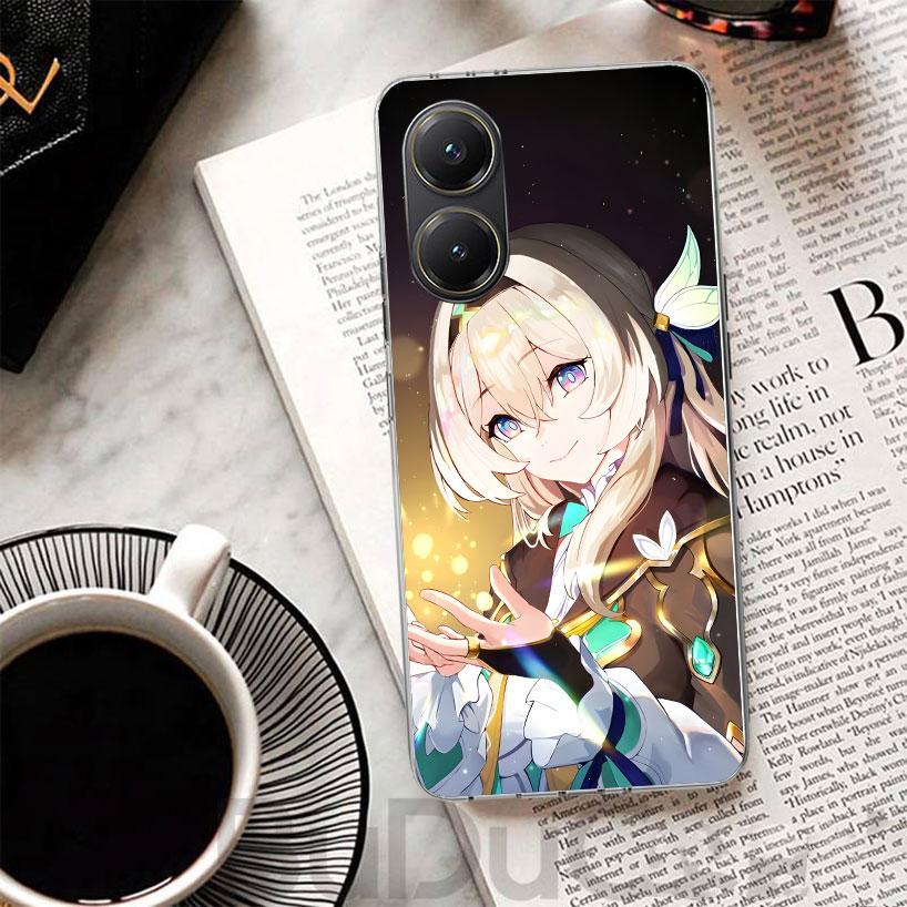 Honkai Star Rail Firefly Cover For Xiaomi Poco X7 X6 X5 Pro X3 Nfc F7 Ultra Phone Case F6 F5 X4 F4 Gt F3 M6 M5S M4 M3 Print Shel