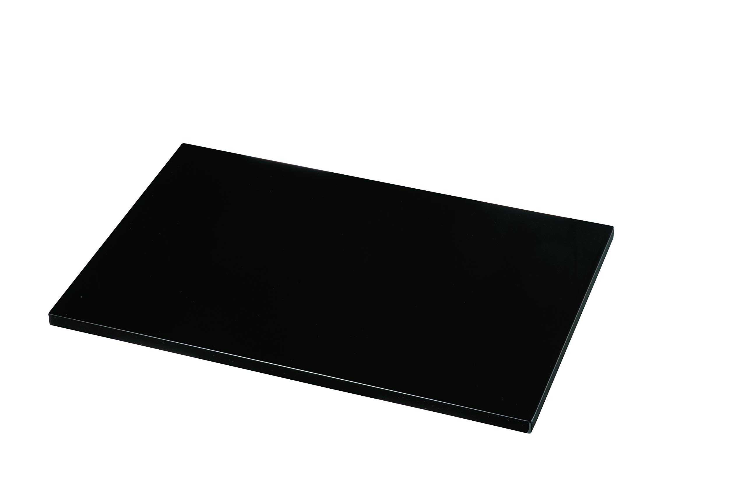 Yamaga Lacquerware Shop Flower Stand/Display Stand, Wooden Rectangular Board, Black and Vermilion Double-Sided Painting, Kishu Lacquerware, Made in Ja