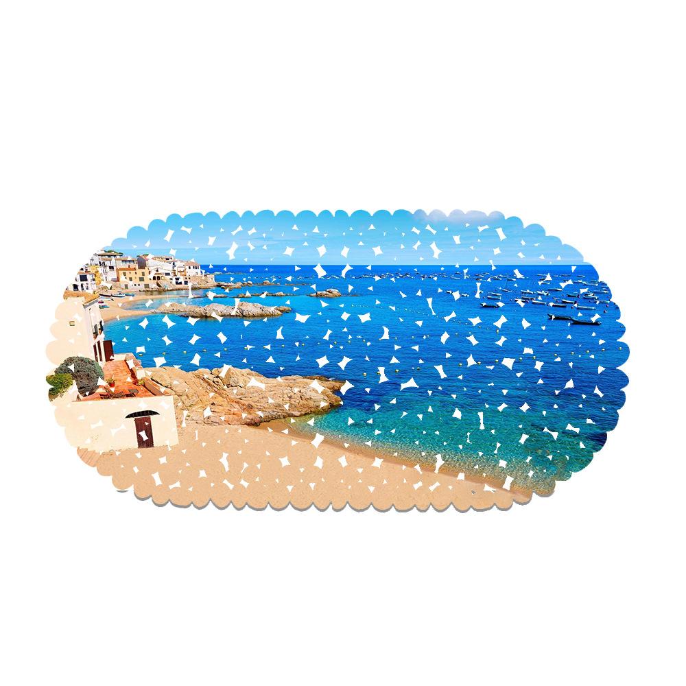 Environmentally Friendly And Odorless Bathroom Door Mat, Non-Slip Mat, Bathtub Suction Cup Floor Mat, Foot Mat, Popular