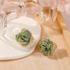 Garden Sweet Silk Fabric Flower Earrings - Elegant Stud Earrings for Women - Beach Style Ear Rings