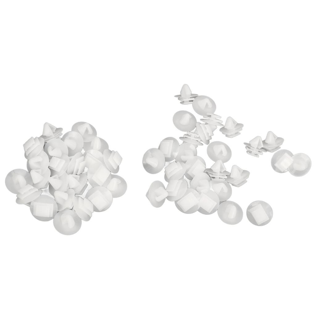 50 ΤΕΜ Κλιπ Μούλντινγκ Πόρτας Αυτοκινήτου 856540 Ανθεκτικό στην Τριβή Αντικατάσταση για Peugeot 106 206 207 306 307 806 1007