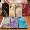 Sandstein Marmor Muster Hülle Für Samsung Galaxy S26 Ultra S25 Edge S24 Plus S23 FE S22 A17 A54 A55 A56 A57 5G Magnetisch Für Magsafe Mattes Cover