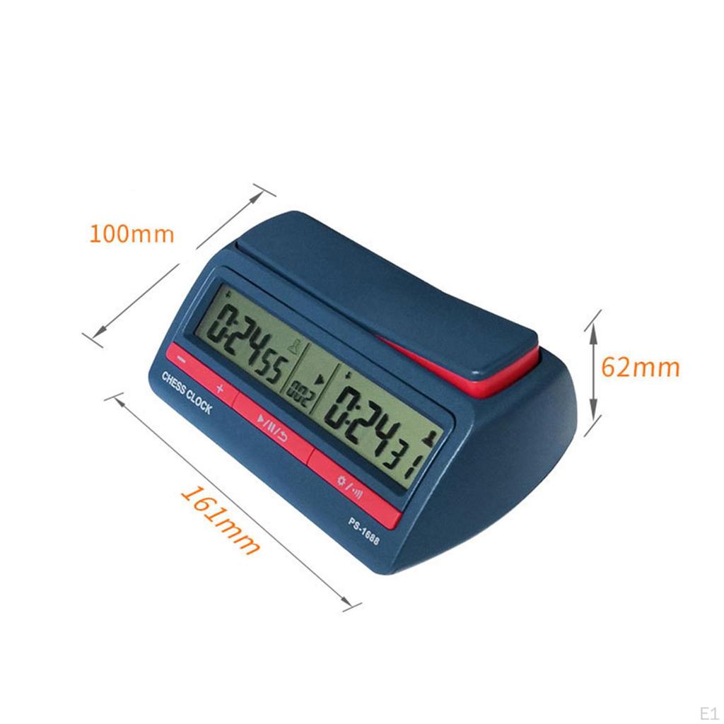 Portable Chess Clock Digital Board Game Professional