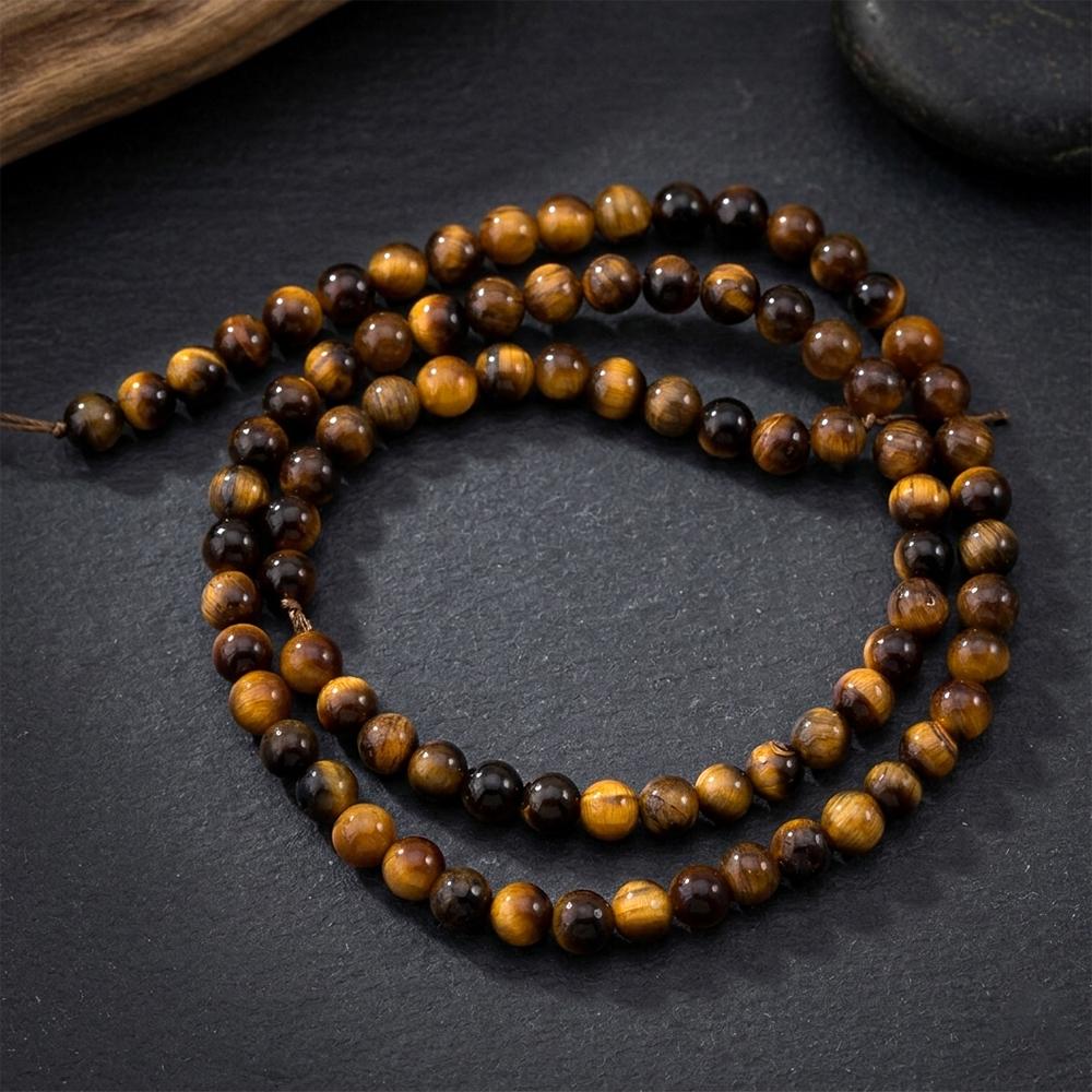 

1String Amber Gold Brown Cat Eye Natural Stone Beads 4mm/6mm/8mm/10mm/12mm/14mm For Jewelry Making Bracelet Necklace Accessories