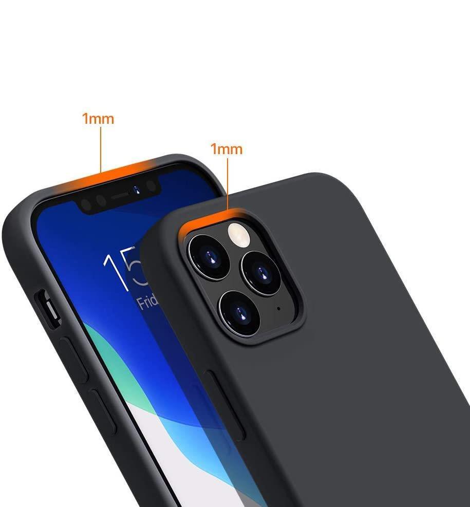 Premium Black Silicone Case for Xiaomi Redmi Note 10 5G / Poco M3 Pro - Flexible Shockproof Protective Cover