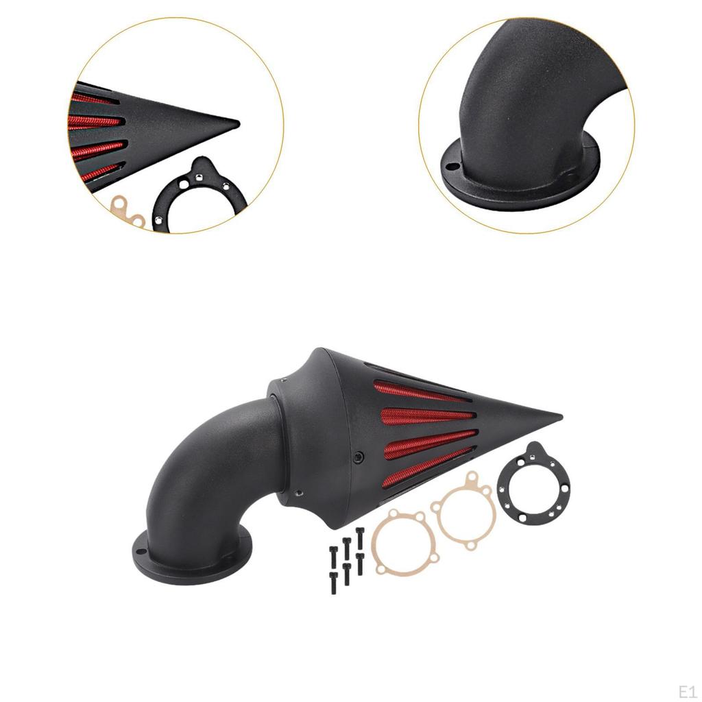 Motorcycle Air Cleaner Kit Practical Accessories Replace for XL 2004up Black