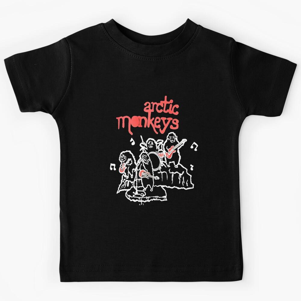 Arctic Monkeys 90S Vintage Rock Pop Music Band Kids T-Shirt 140