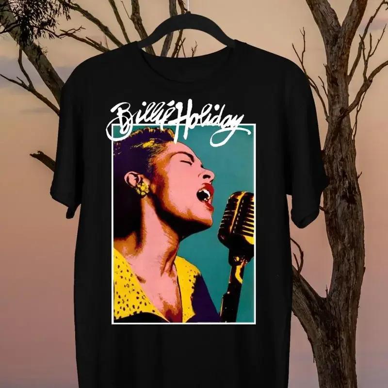 Billie Holiday Singer For Fan Black All Size T Shirt TMB194