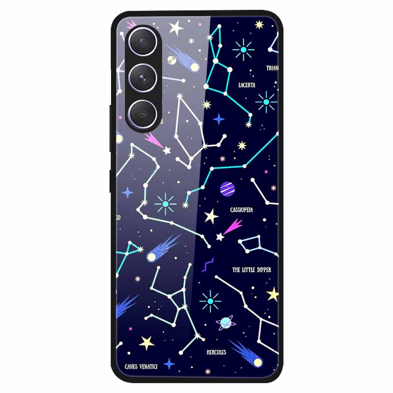Tempered Glass Case For Samsung Galaxy A34 / A54 5G Cover Hard Shockproof Cases for Samsung A54 Funda Coque for GalaxyA54 case