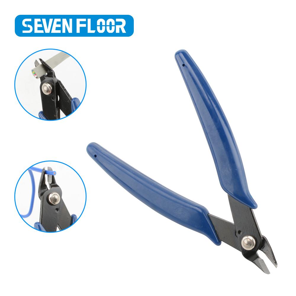 1PCS 2PCS Diagonal Cutting Pliers Carbon Steel Pliers Electrical Wire Cable Cutters Stripping Cutting Side Snips Flush Pliers