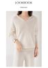 Wool Knit V-neck Sweater - Women's 2025 Autumn/Winter Collection